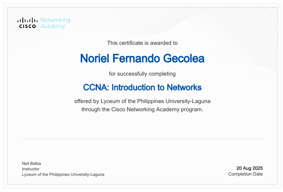 CCNA: Introduction to Networking